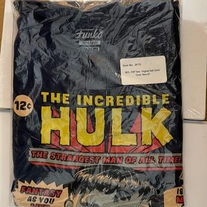 New in package Funko Pop! Marvel The Incredible Hulk Comic Cover T-Shirt - 3X